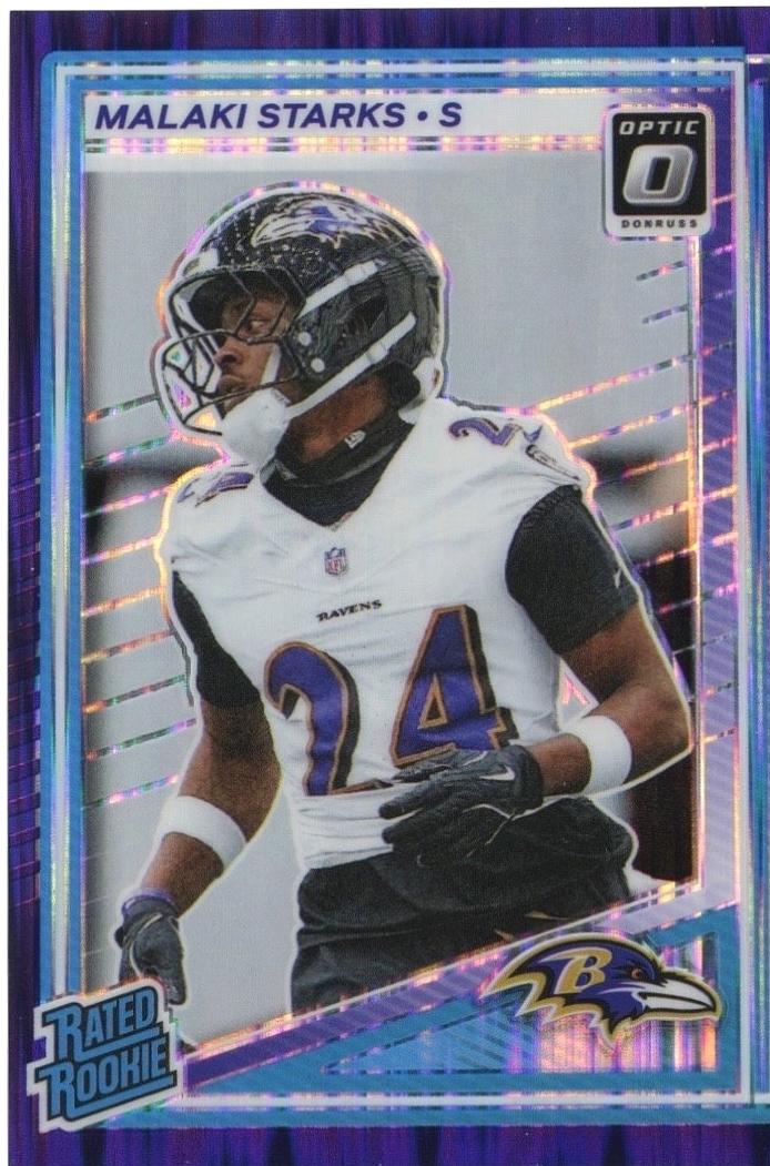 Malaki Starks [Purple Autograph] #256