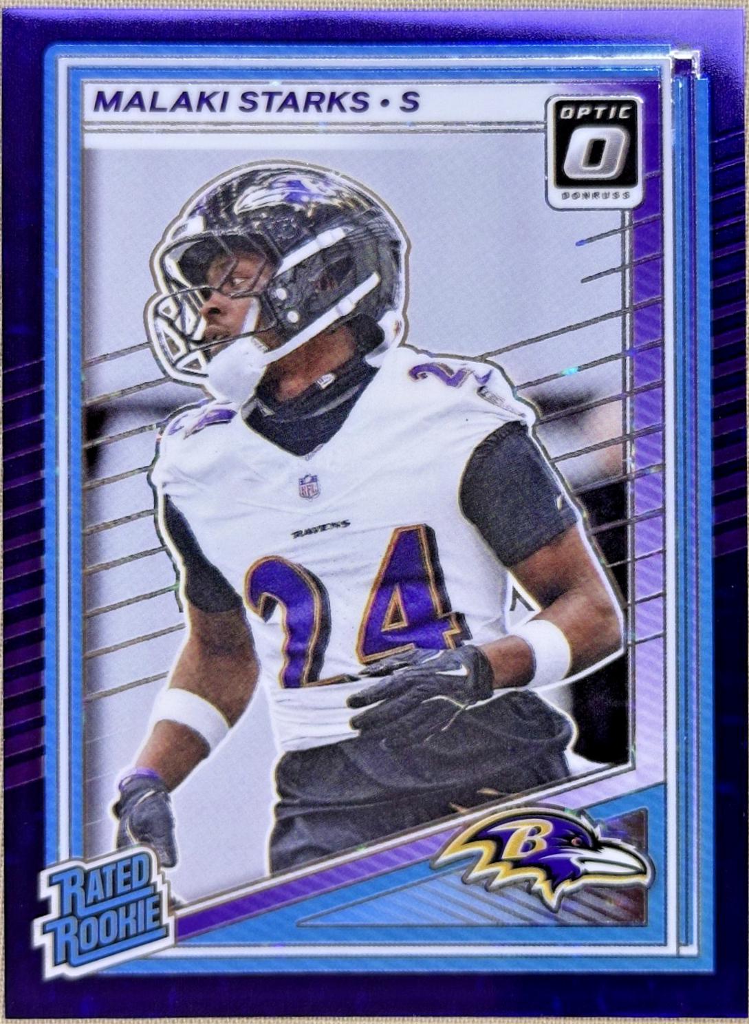 Malaki Starks [Purple Stars] #256