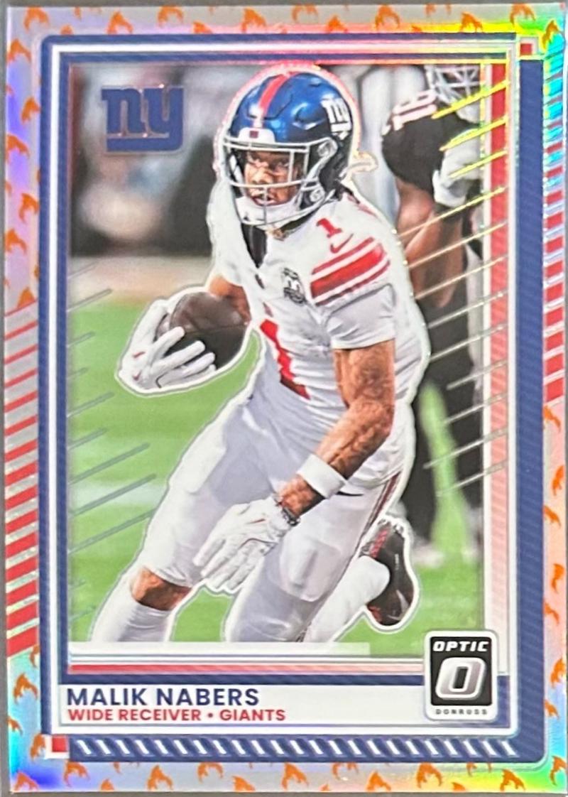 Malik Nabers [Fire] #182
