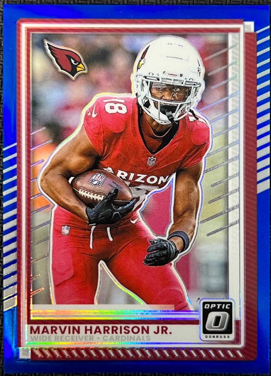 Marvin Harrison Jr. [Blue] #191
