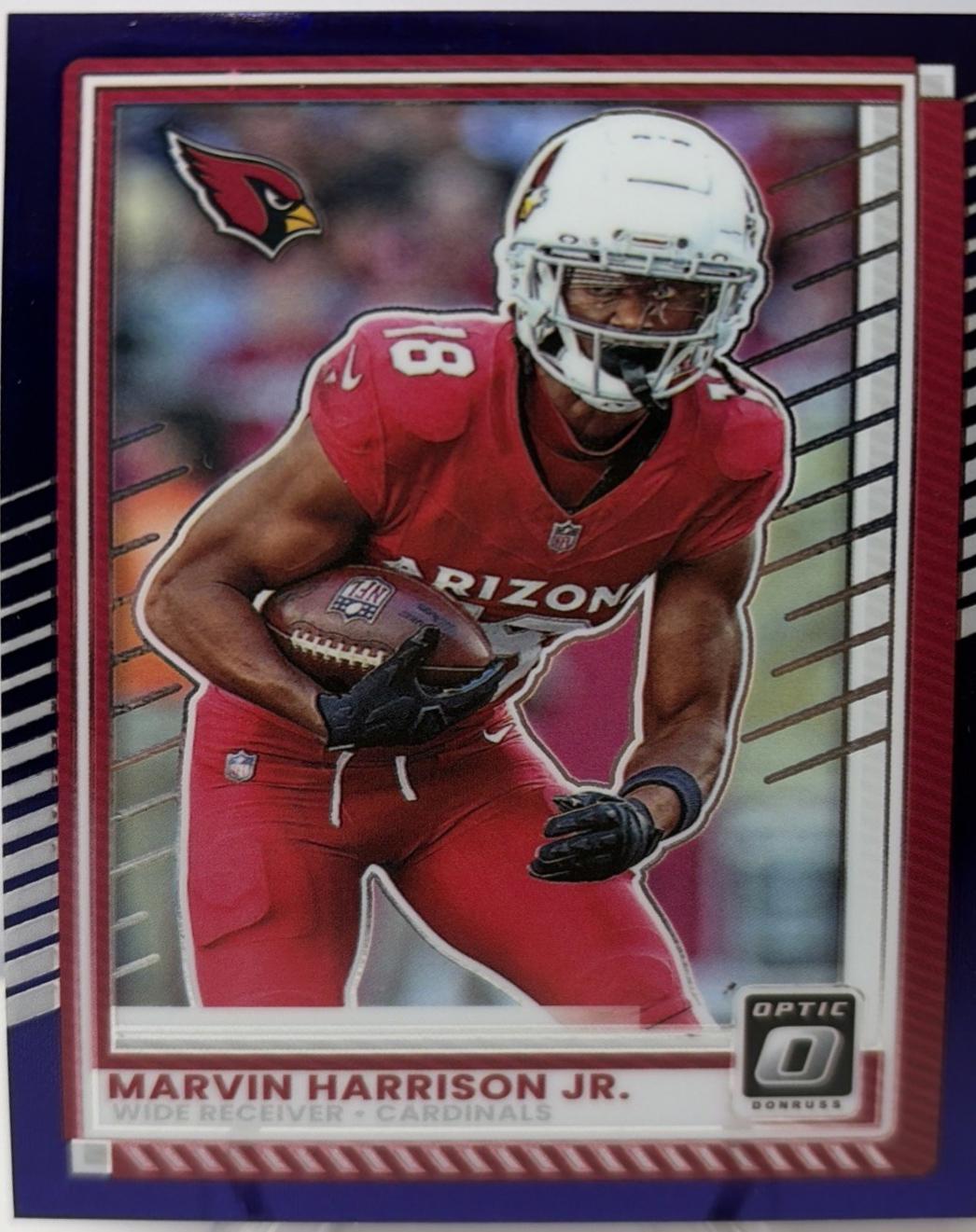 Marvin Harrison Jr. [Purple Stars] #191