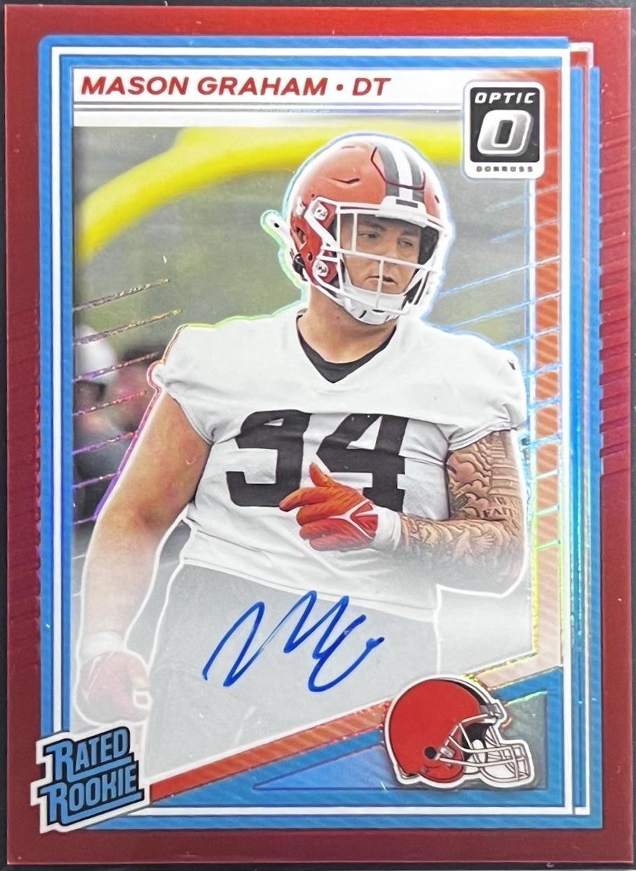 Mason Graham [Red RPS Autograph] #206