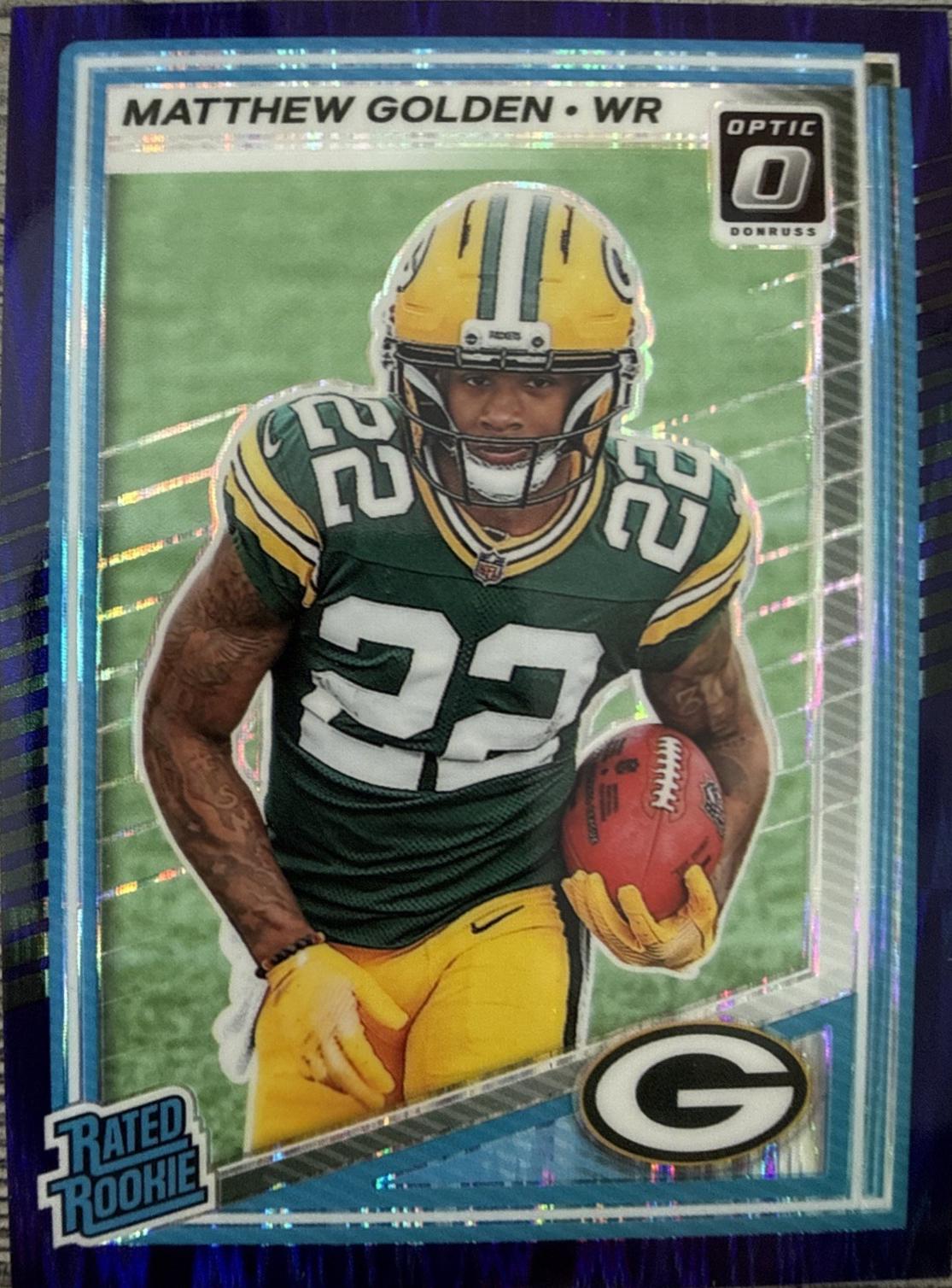 Matthew Golden [Blue RPS Autograph] #205