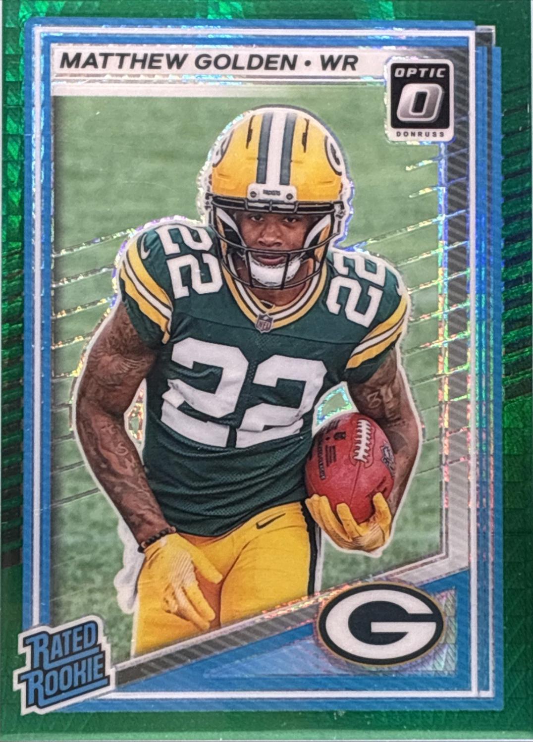 Matthew Golden [Green Hyper] #205