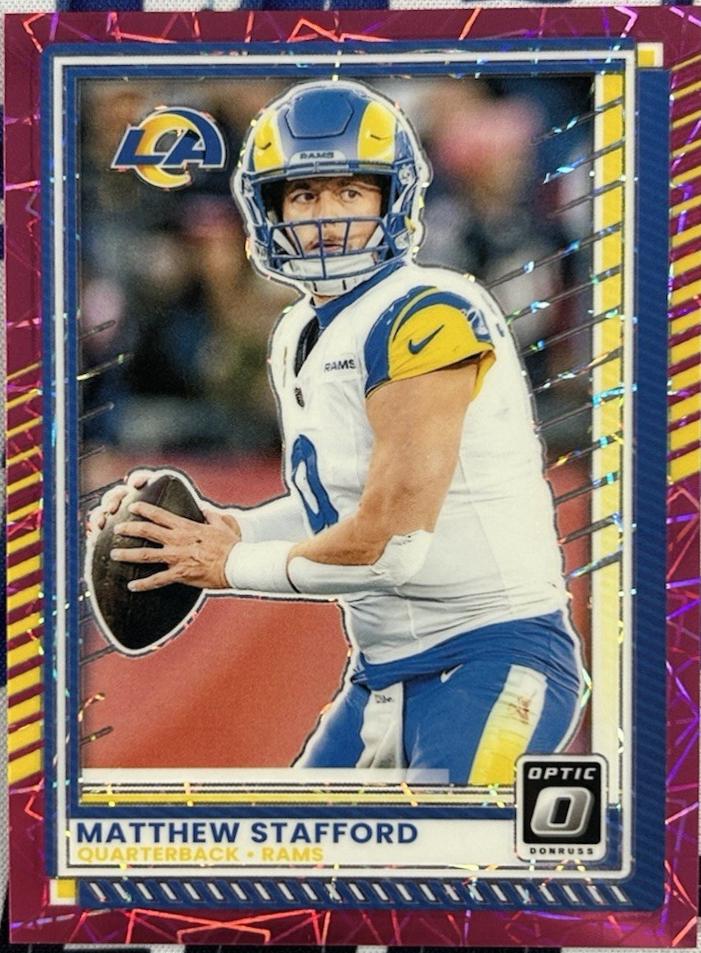 Matthew Stafford [Pink Velocity] #198