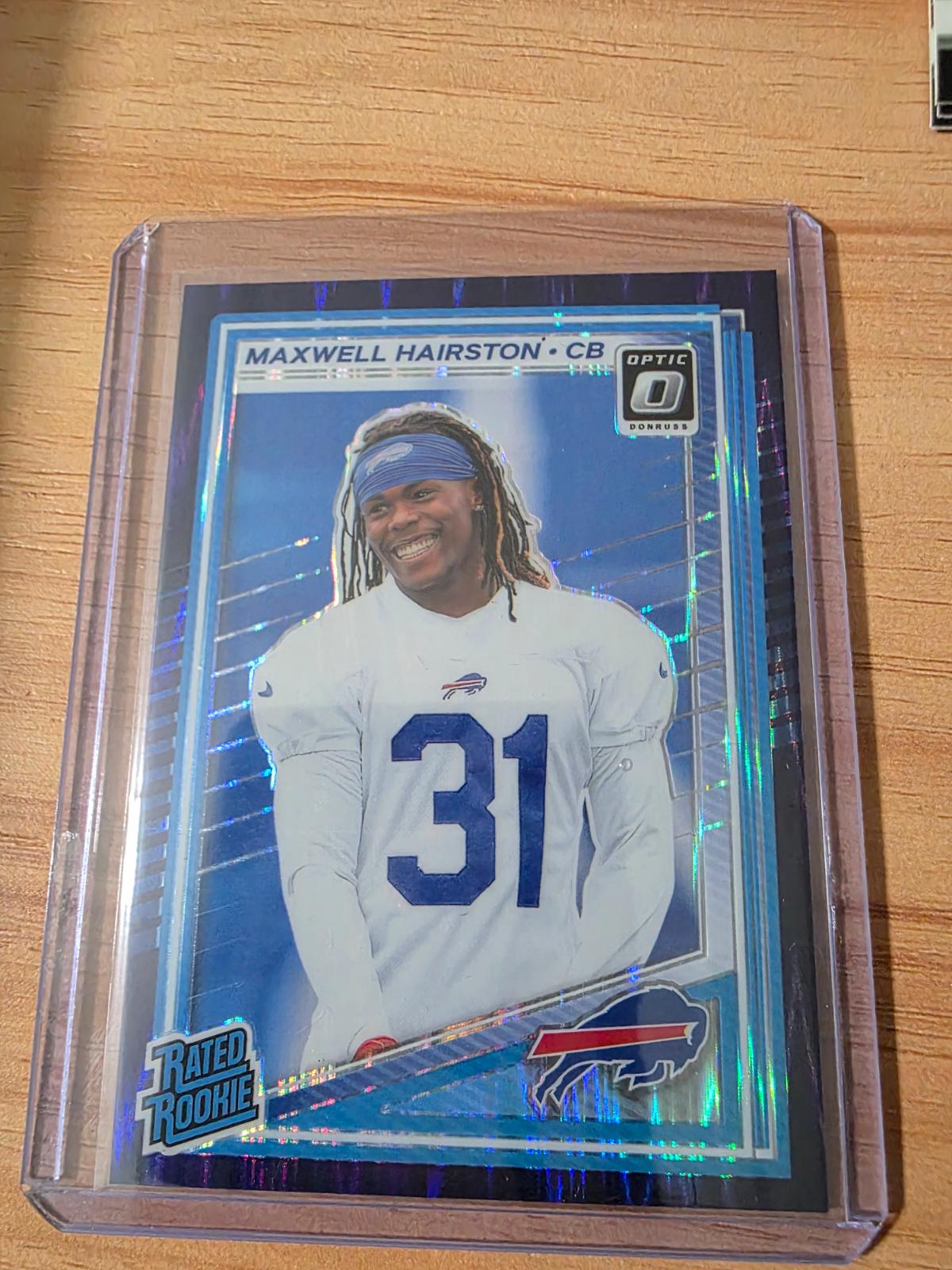 Maxwell Hairston [Purple Shock] #286