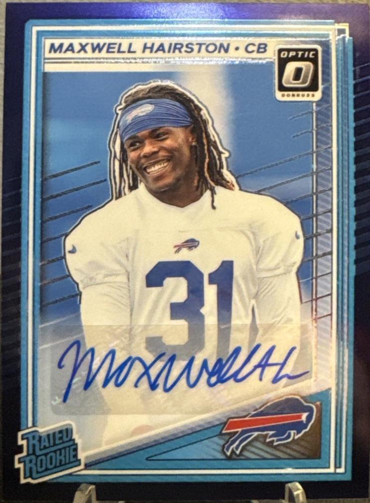 Maxwell Hairston [Purple Stars Autograph] #286