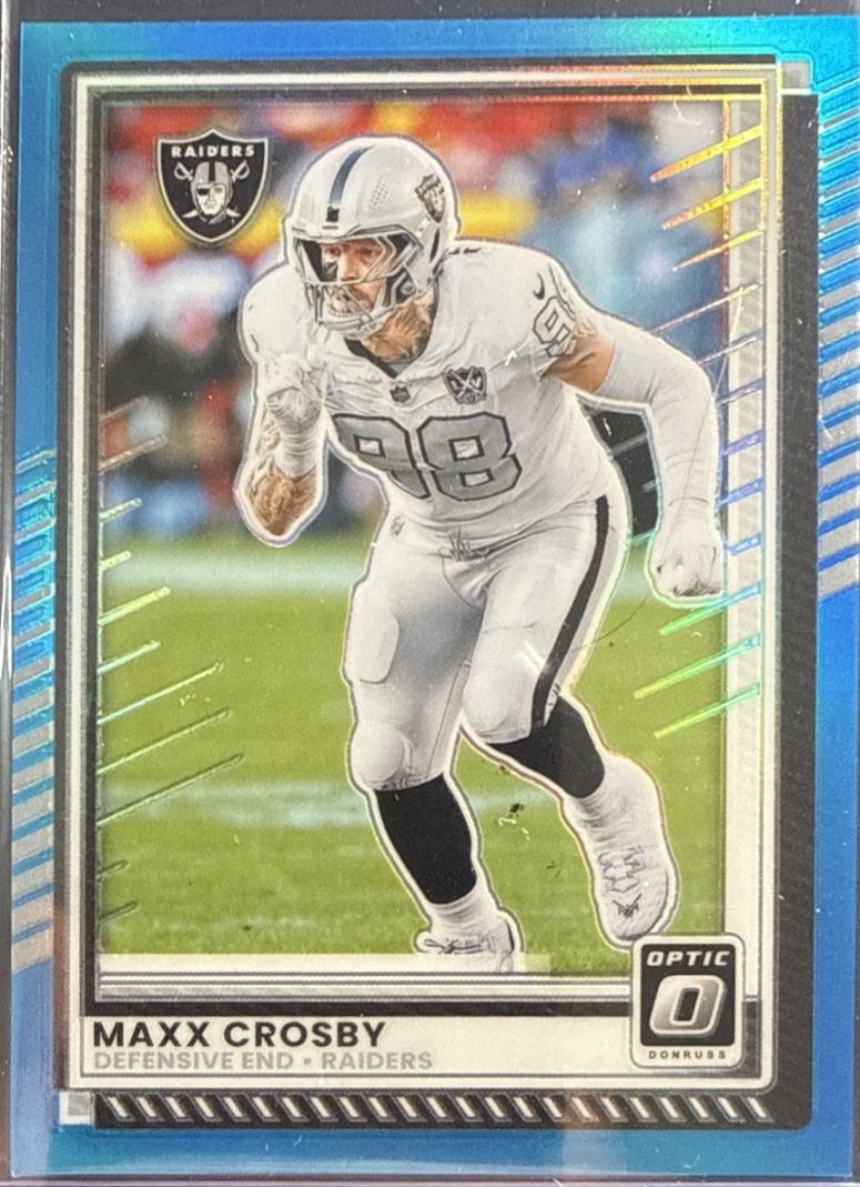 Maxx Crosby [Aqua] #183