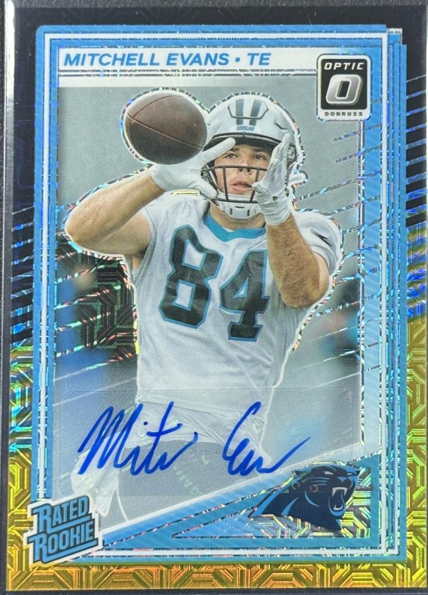 Mitchell Evans [Black Gold Autograph] #254