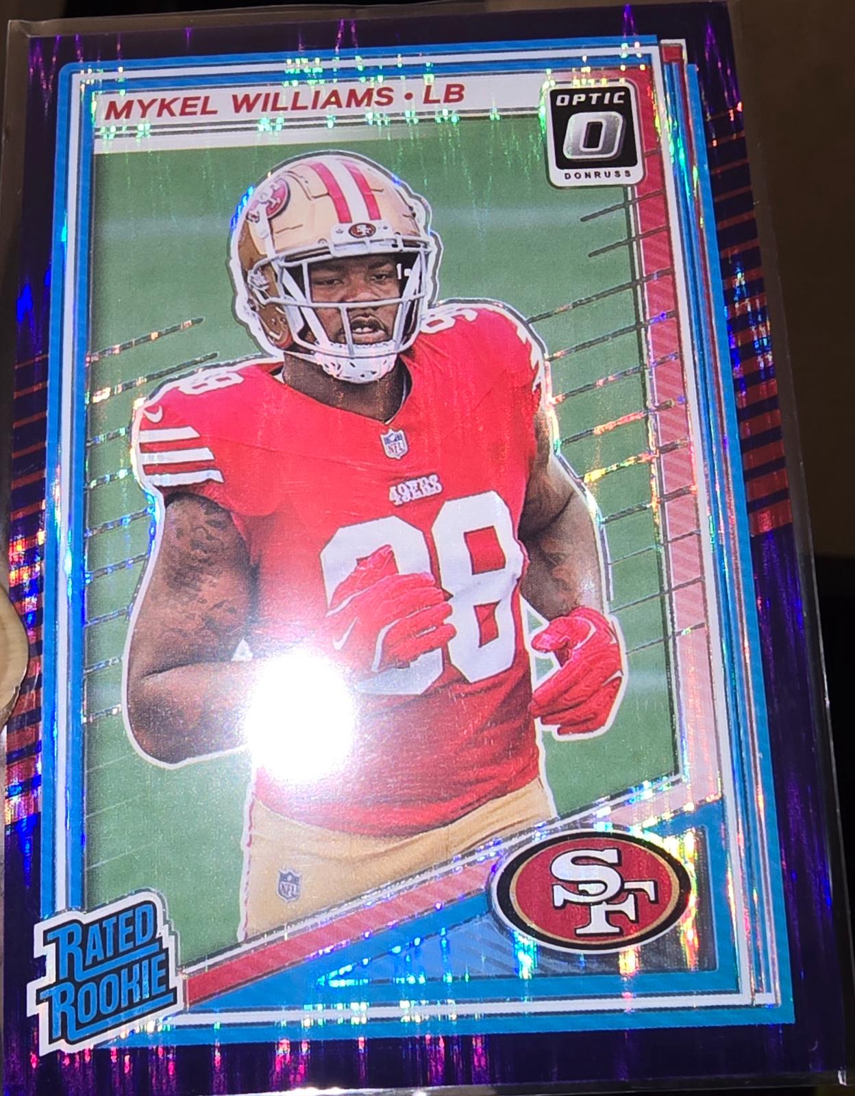 Mykel Williams [Purple Shock] #210