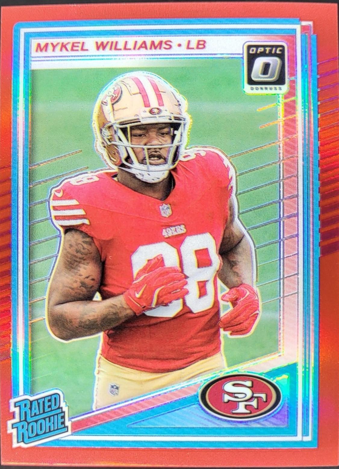Mykel Williams [Red RPS Autograph] #210