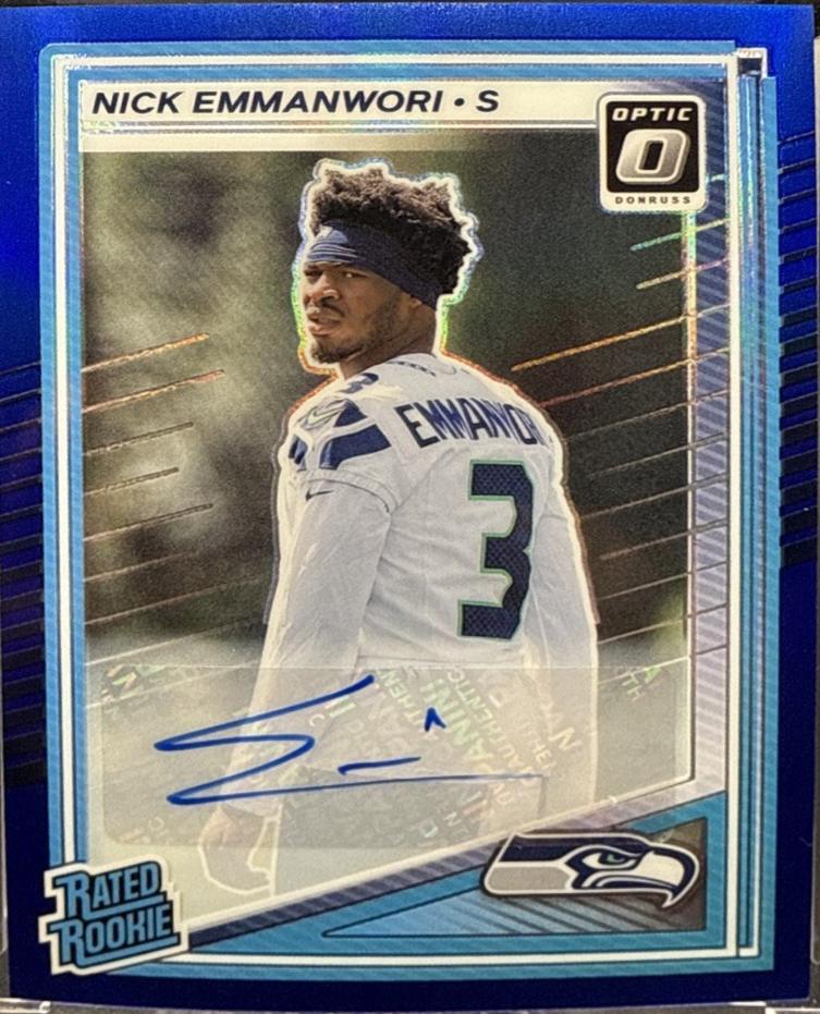 Nick Emmanwori [Blue Autograph] #277
