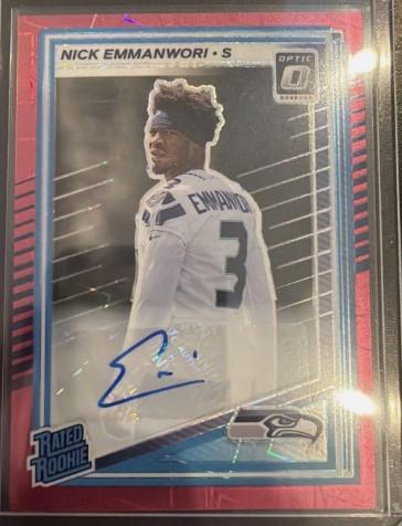 Nick Emmanwori [Pink Velocity Autograph] #277