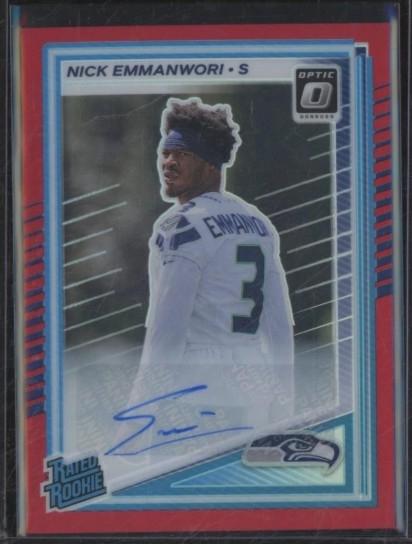Nick Emmanwori [Red Autograph] #277