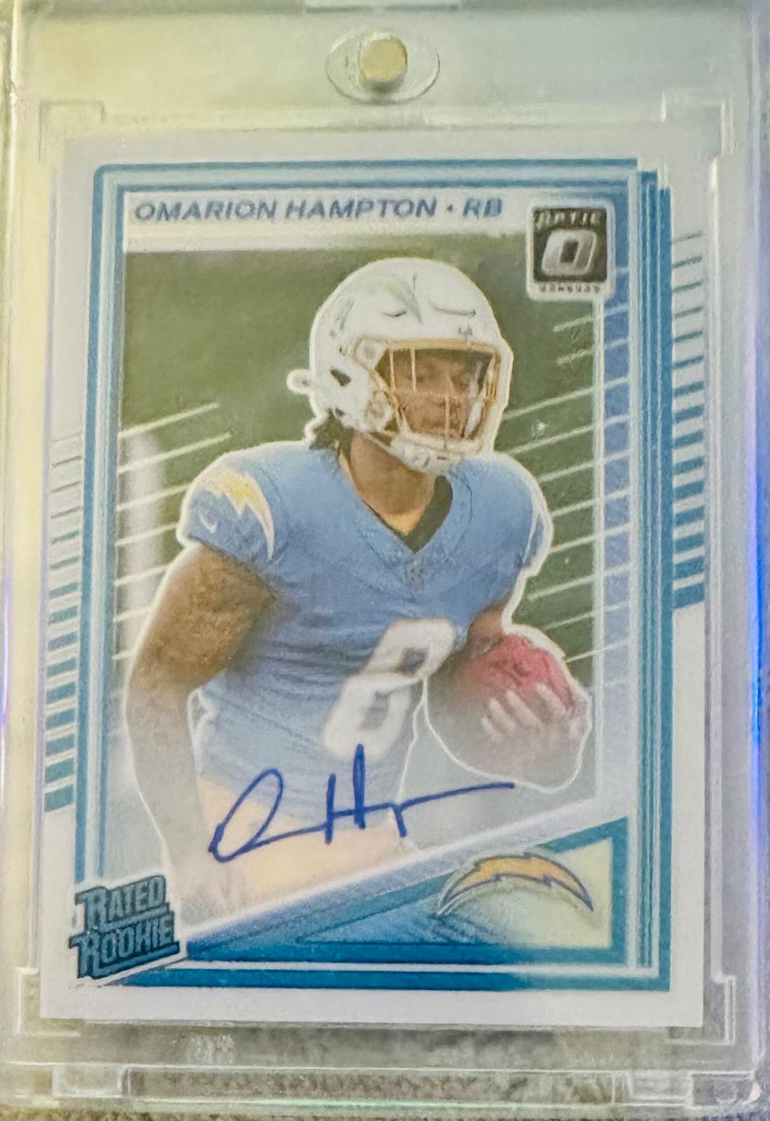 Omarion Hampton [ RPS Autograph] #212