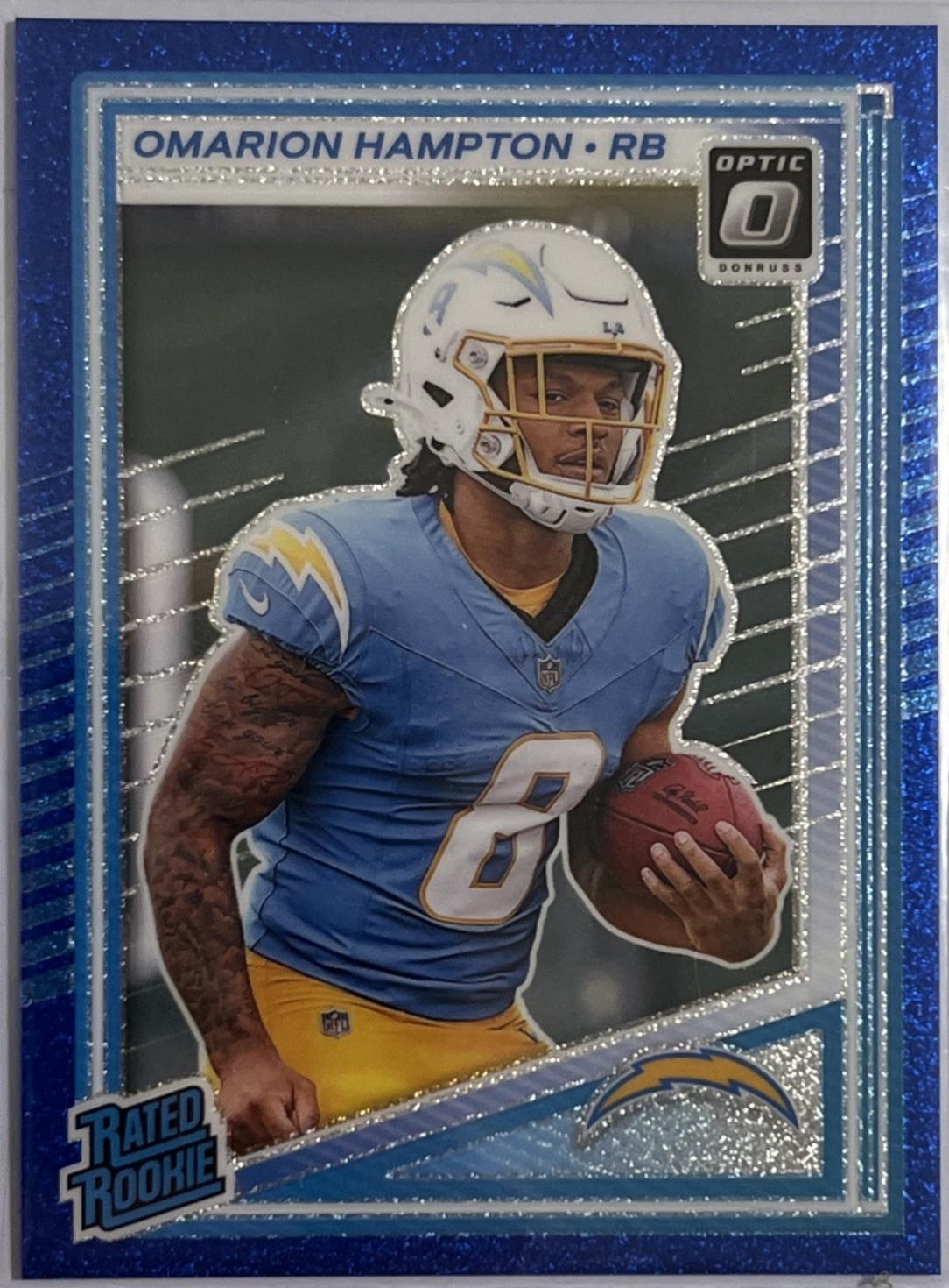 Omarion Hampton [Blue Glitter] #212