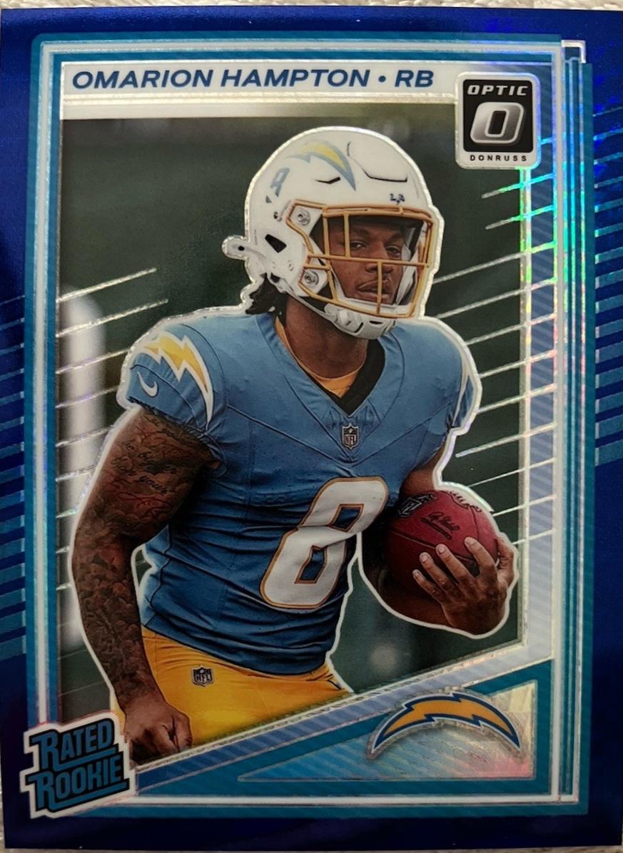 Omarion Hampton [Blue Hyper] #212