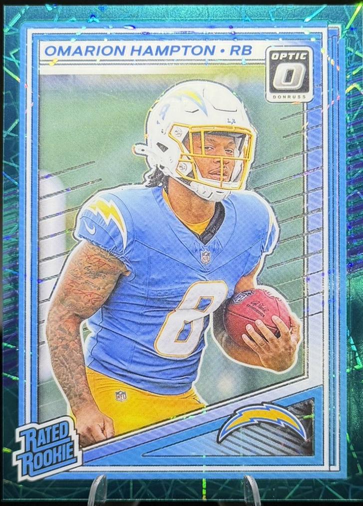 Omarion Hampton [Teal Velocity] #212