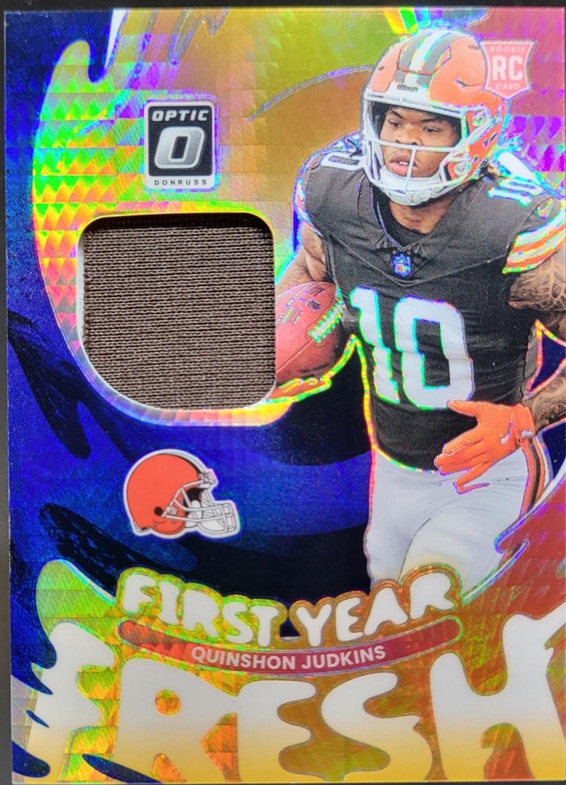 Quinshon Judkins [Blue Hyper] #252