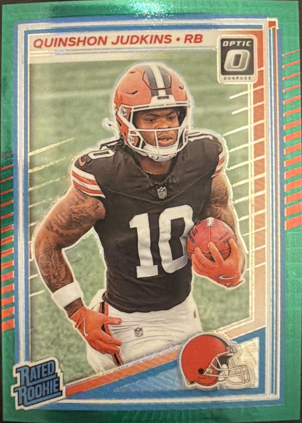 Quinshon Judkins [Green Hyper] #252