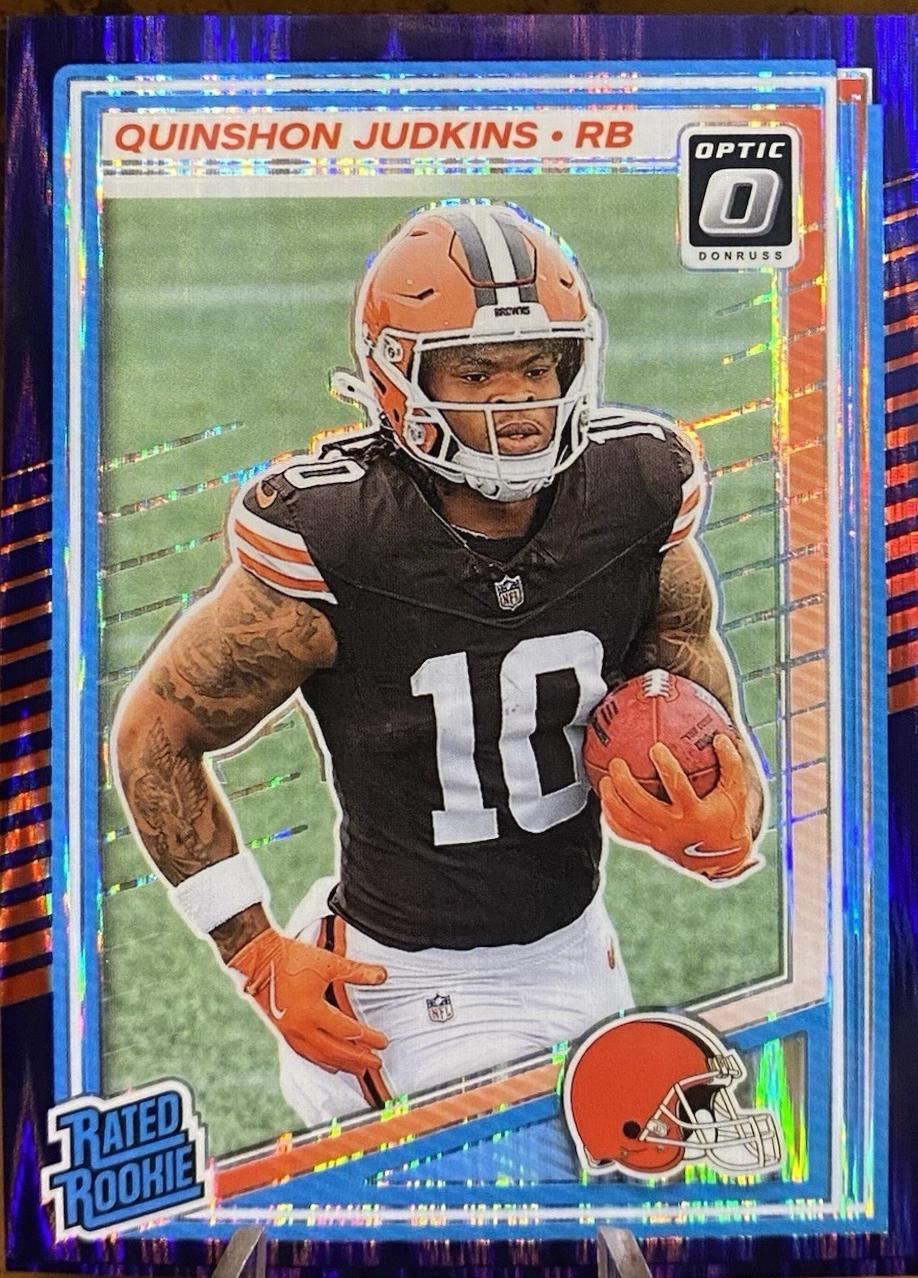 Quinshon Judkins [Purple RPS Autograph] #252