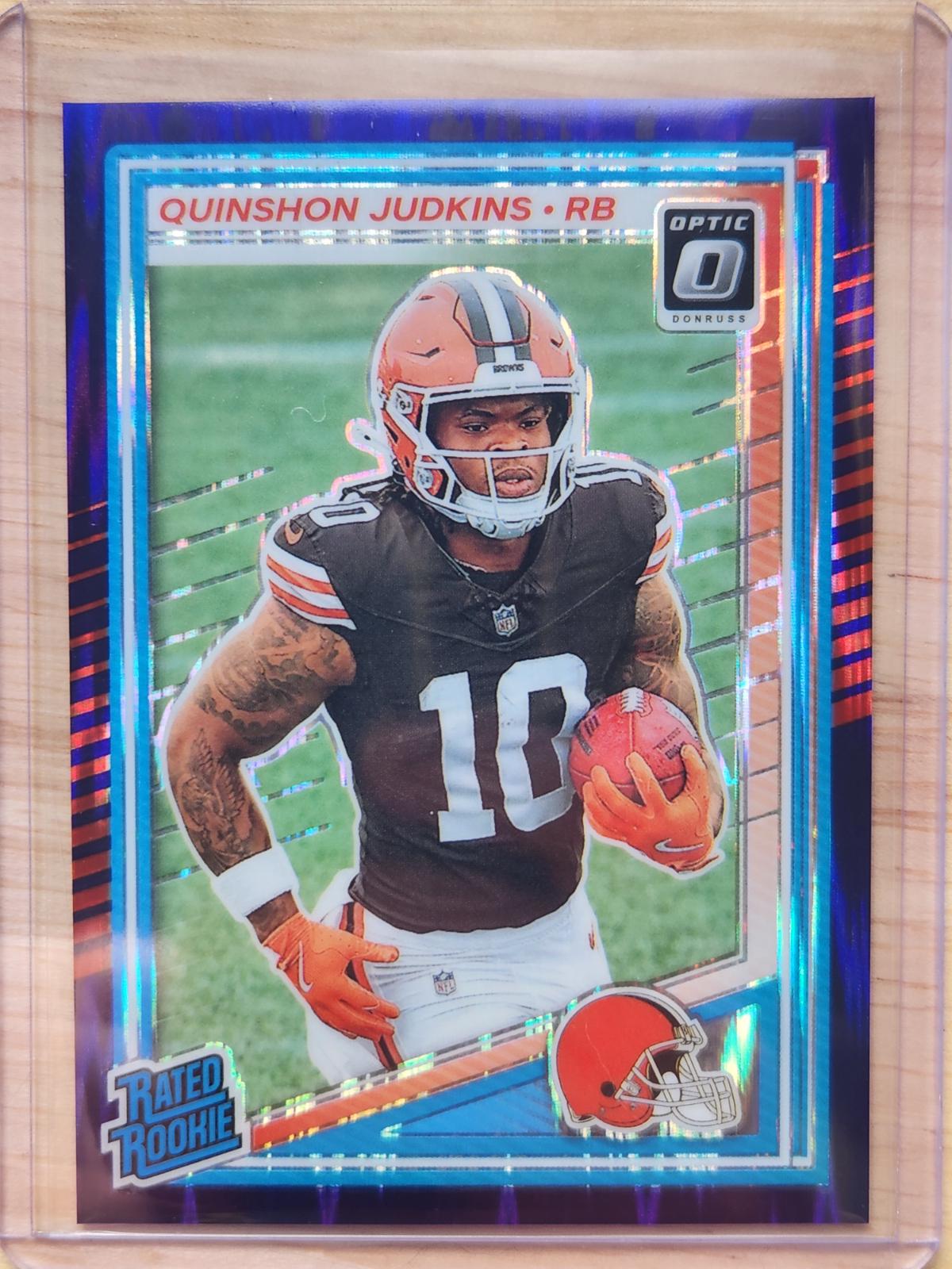 Quinshon Judkins [Purple Shock] #252
