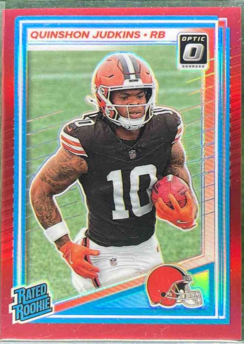 Quinshon Judkins [Red RPS Autograph] #252