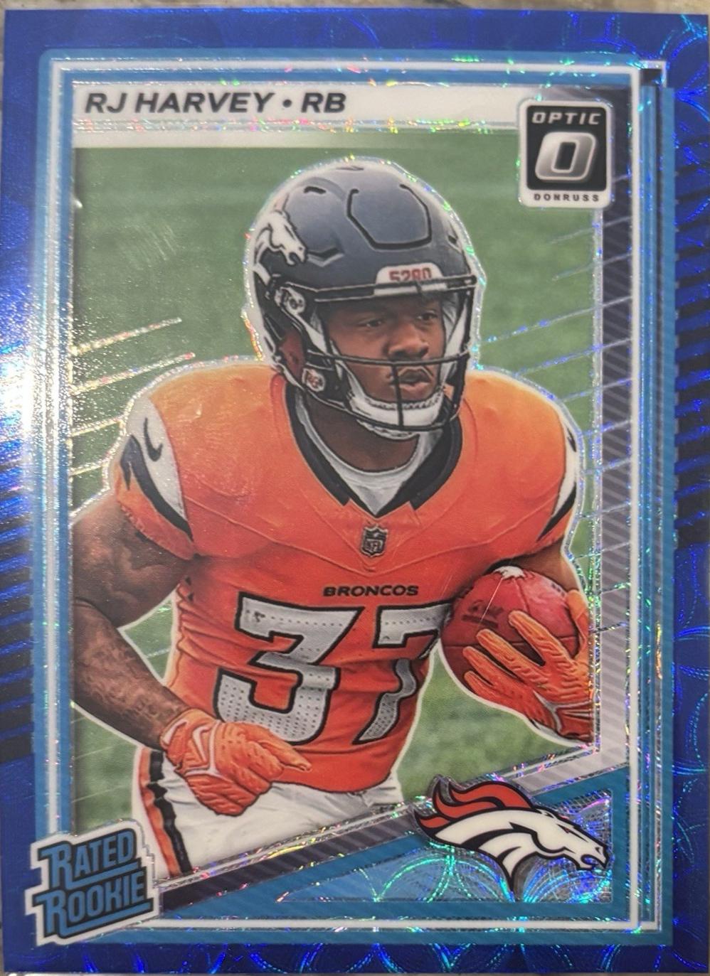 RJ Harvey [Blue RPS Autograph] #208
