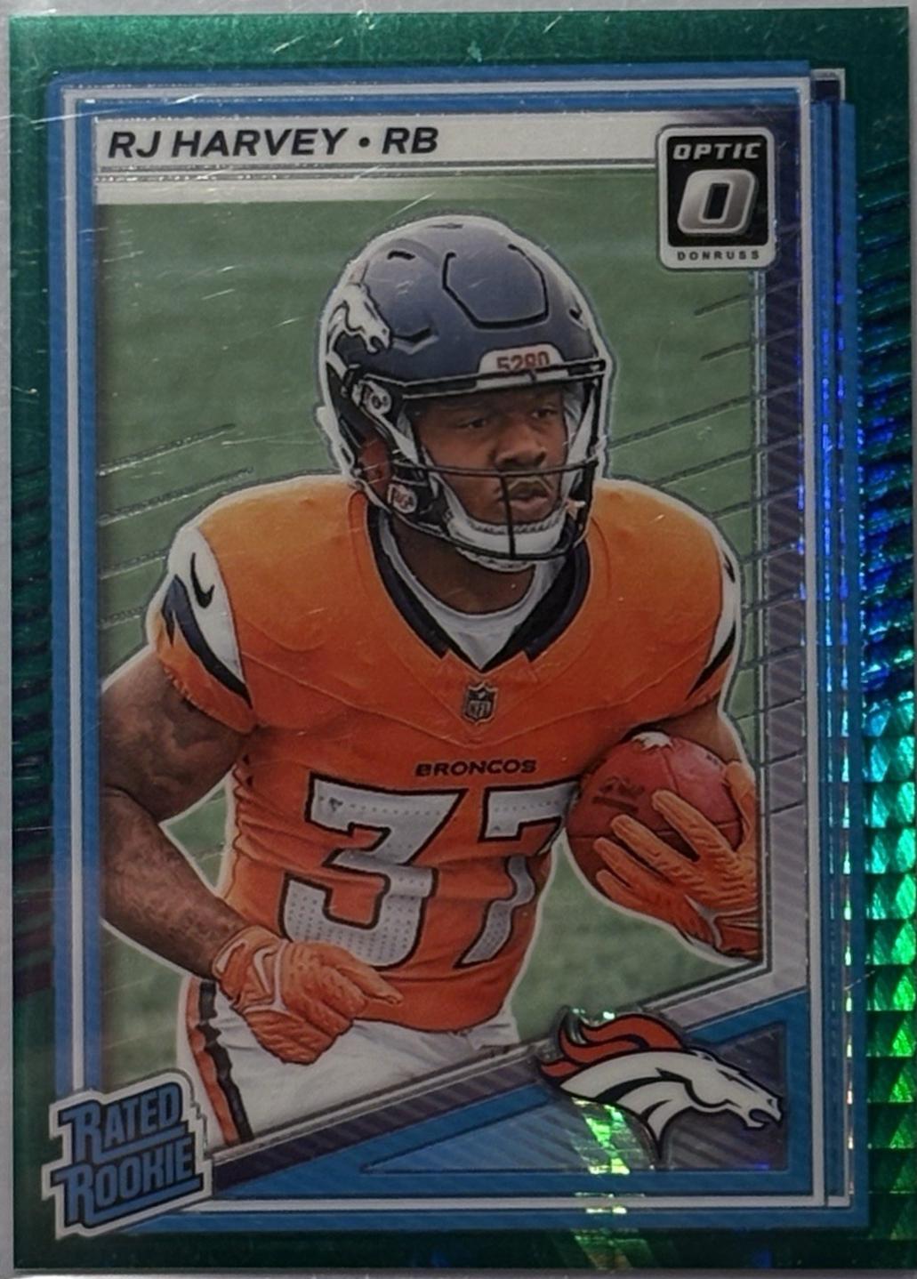 RJ Harvey [Green RPS Autograph] #208