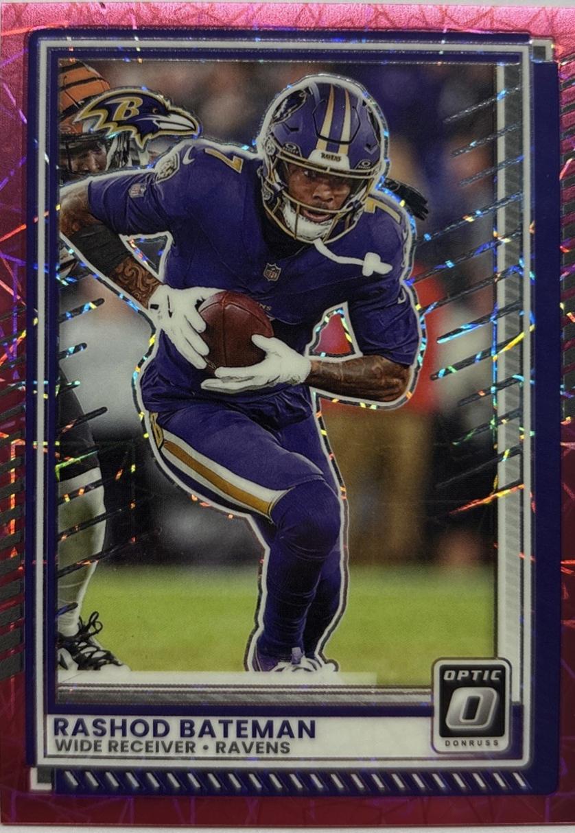 Rashod Bateman [Pink Velocity] #20