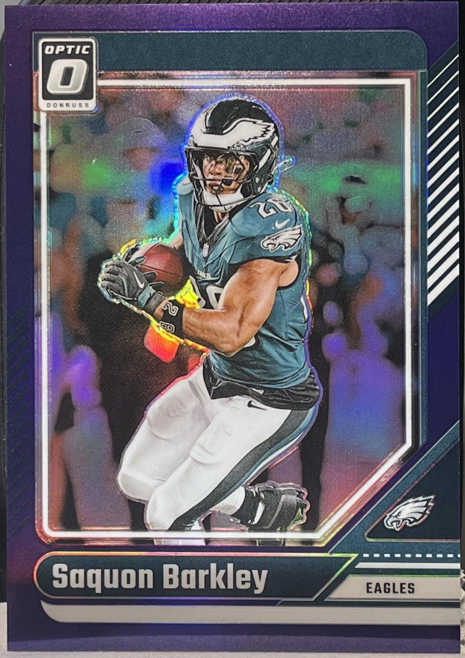 Saquon Barkley [Purple] #15