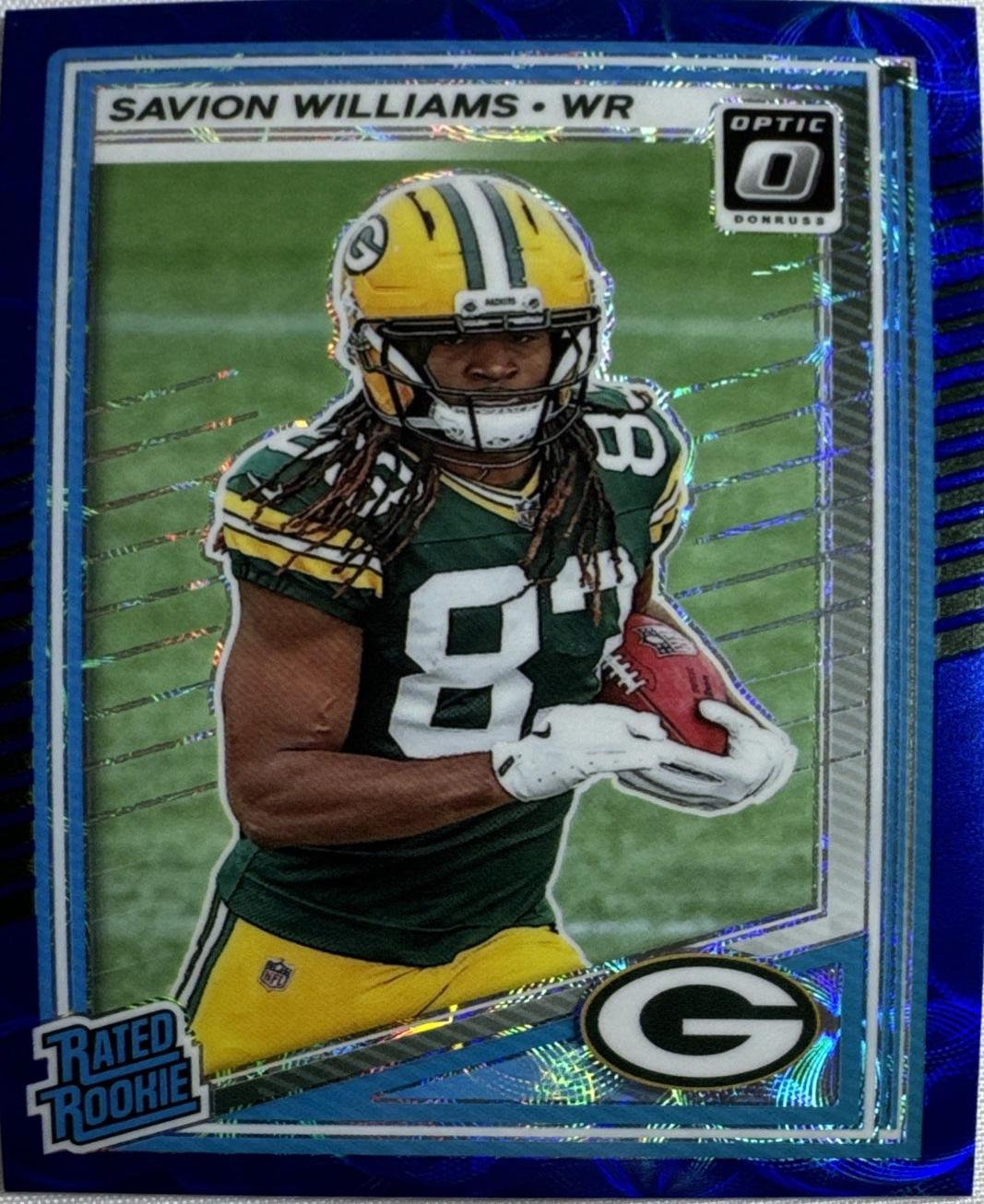 Savion Williams [Blue RPS Autograph] #221