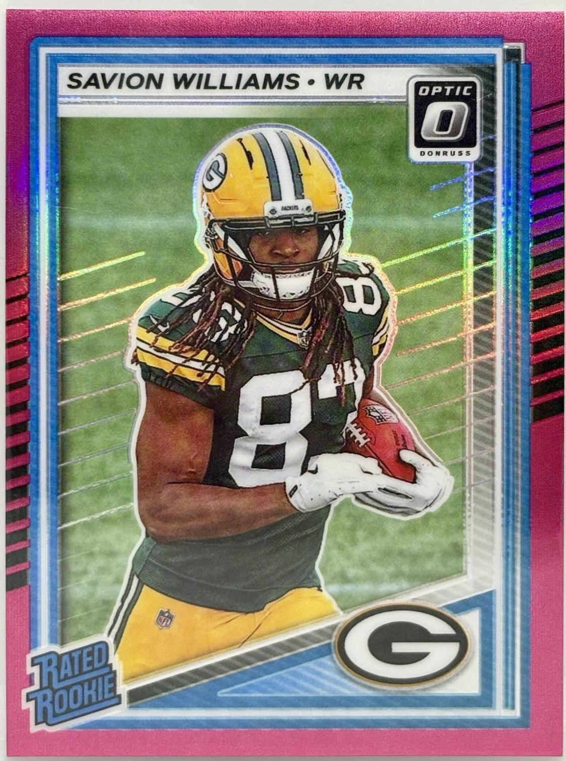 Savion Williams [Pink Velocity RPS Autograph] #221