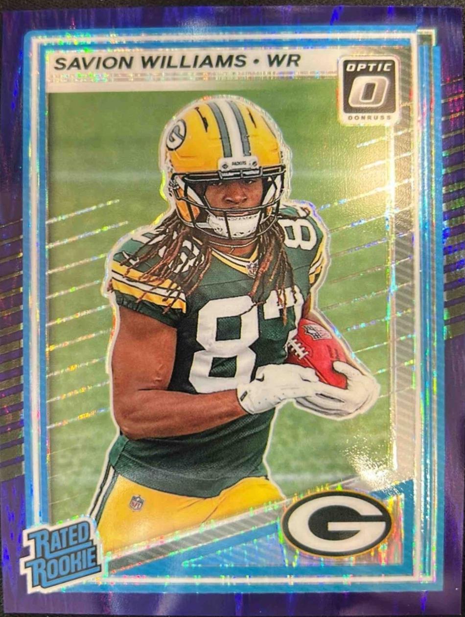 Savion Williams [Purple RPS Autograph] #221