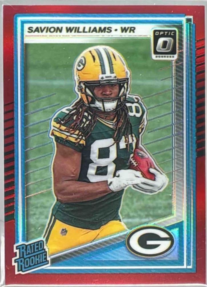 Savion Williams [Red RPS Autograph] #221
