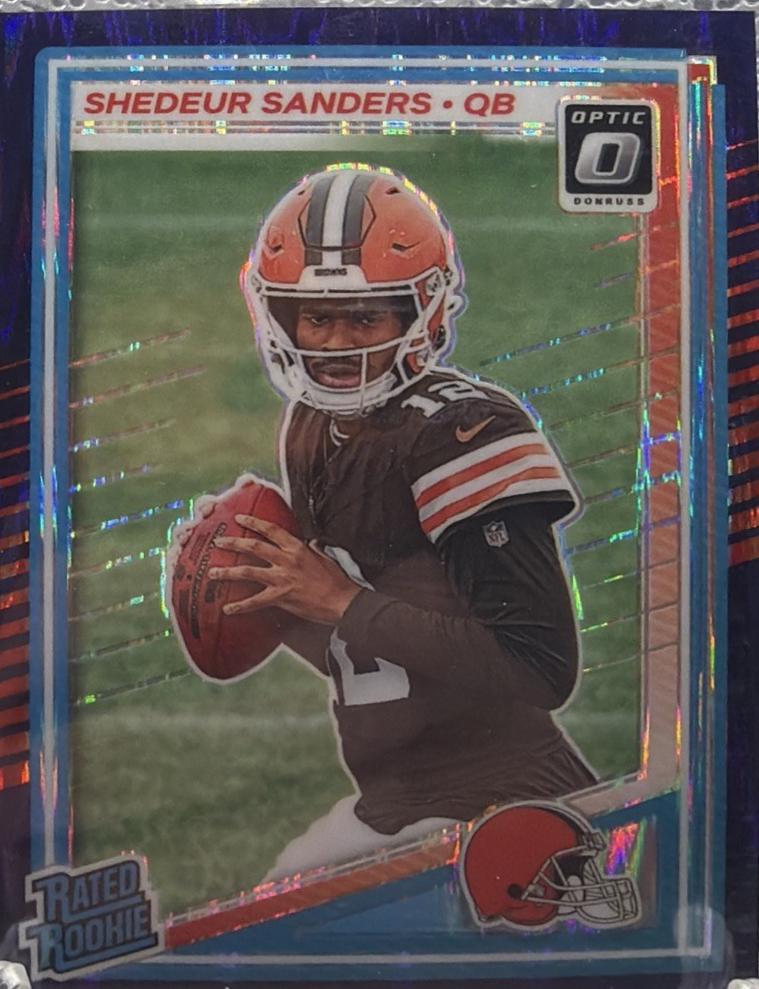 Shedeur Sanders [Purple Shock] #203
