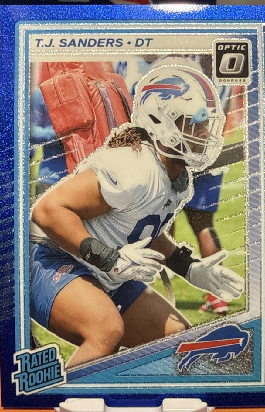 T.J. Sanders [Blue Autograph] #226