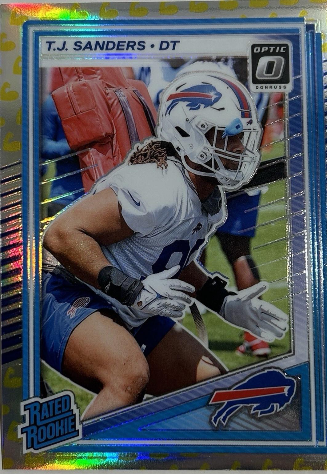 T.J. Sanders [Holo Autograph] #226