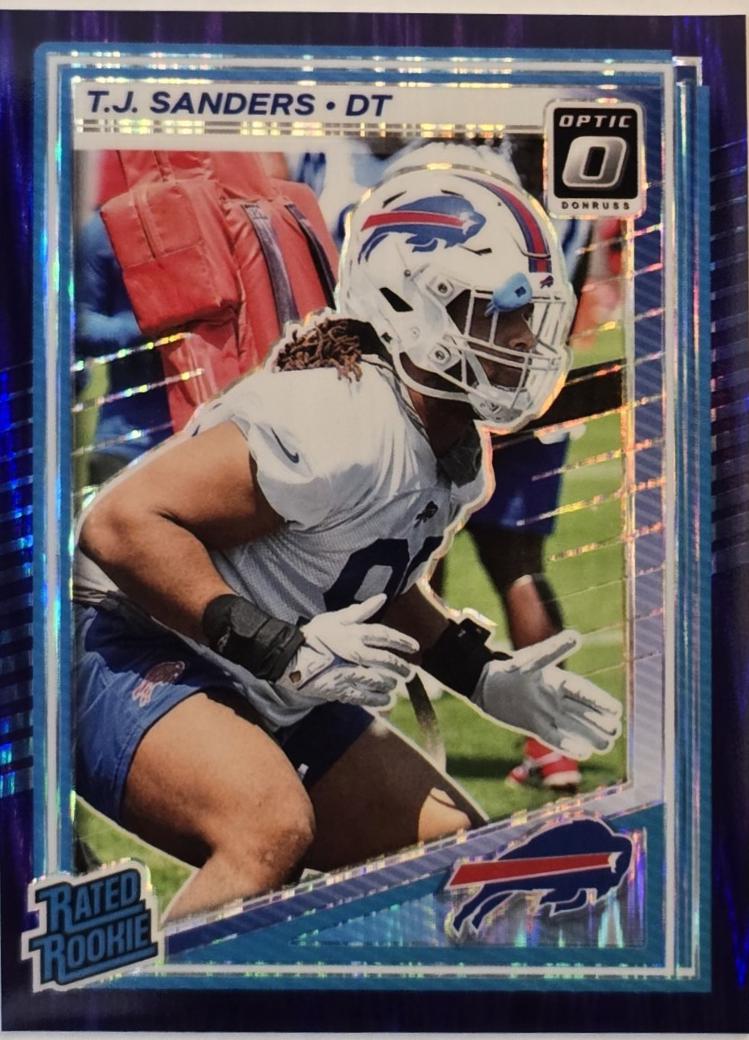 T.J. Sanders [Purple Autograph] #226