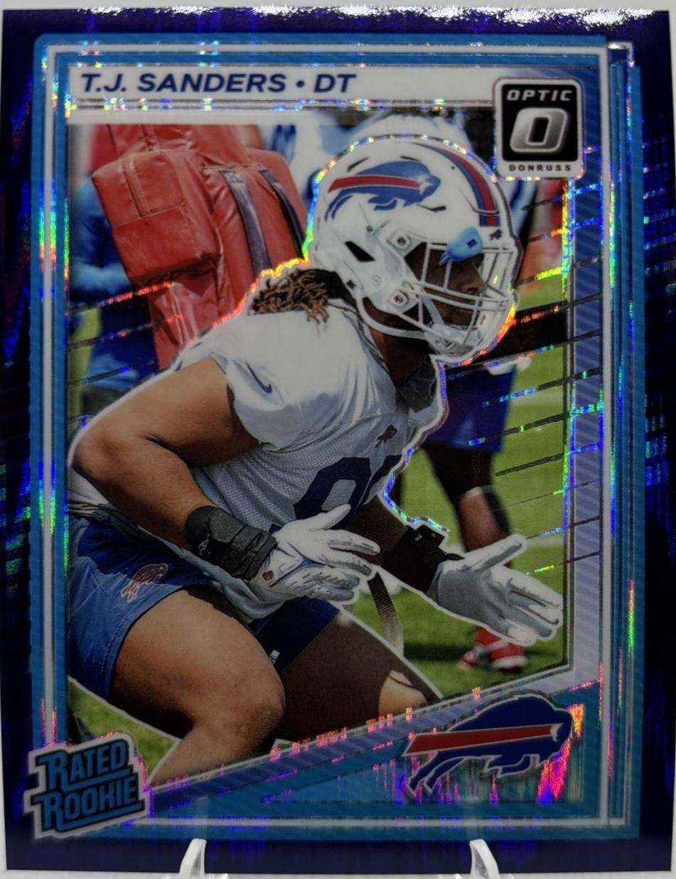 T.J. Sanders [Purple Shock] #226