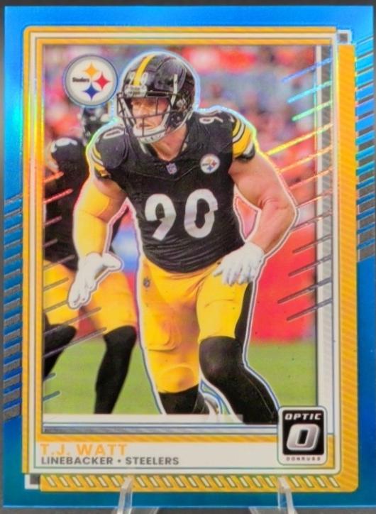 T.J. Watt [Aqua] #100