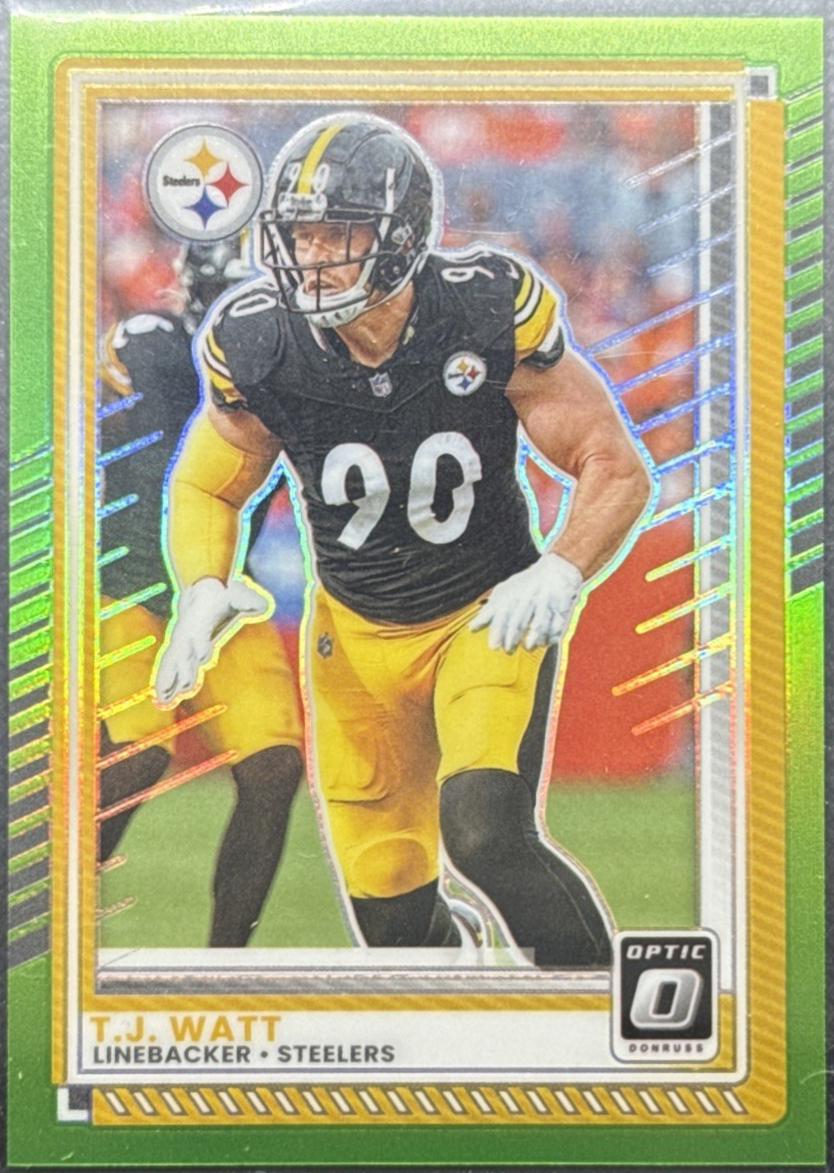 T.J. Watt [Lime Green] #100