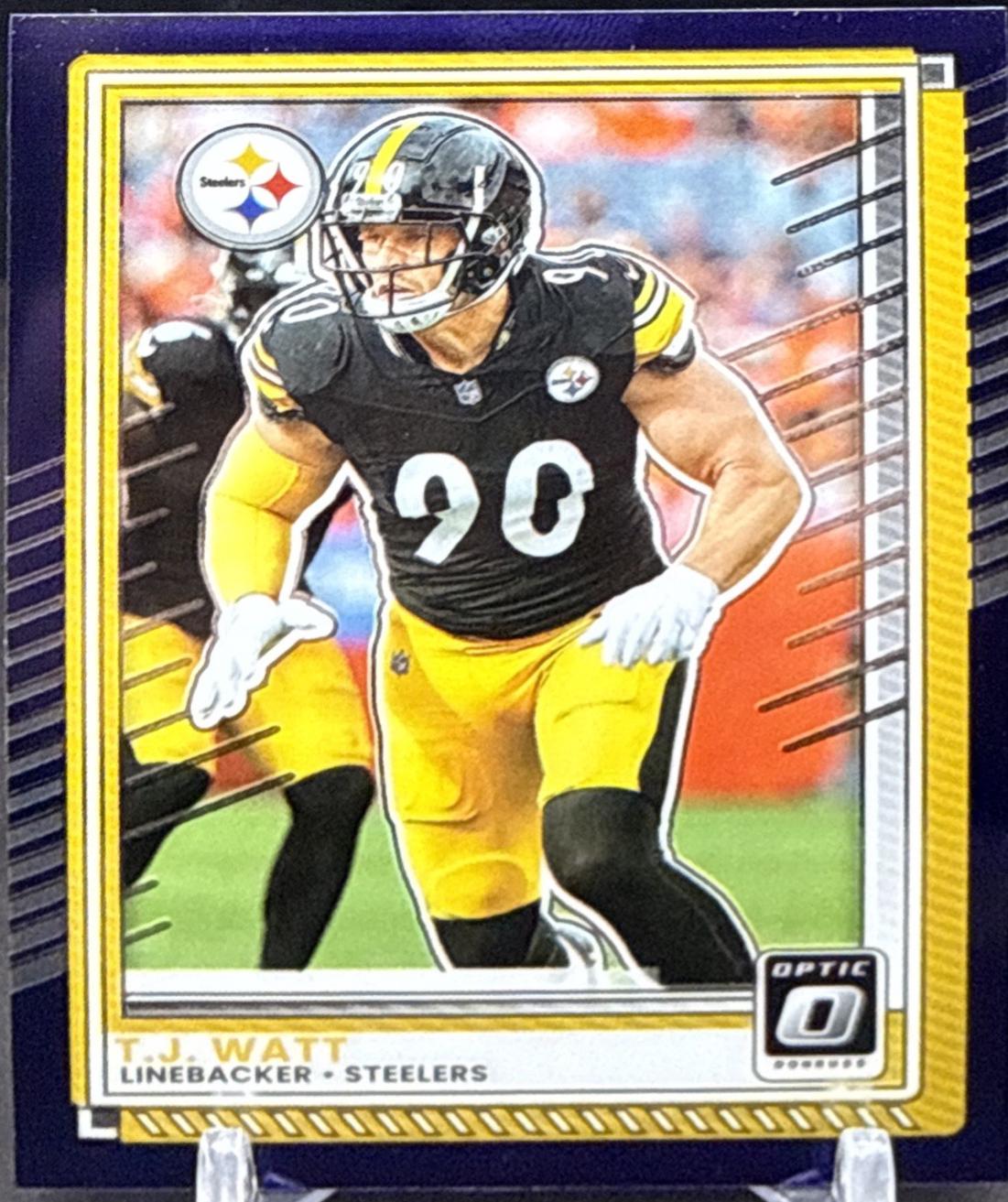 T.J. Watt [Purple Stars] #100