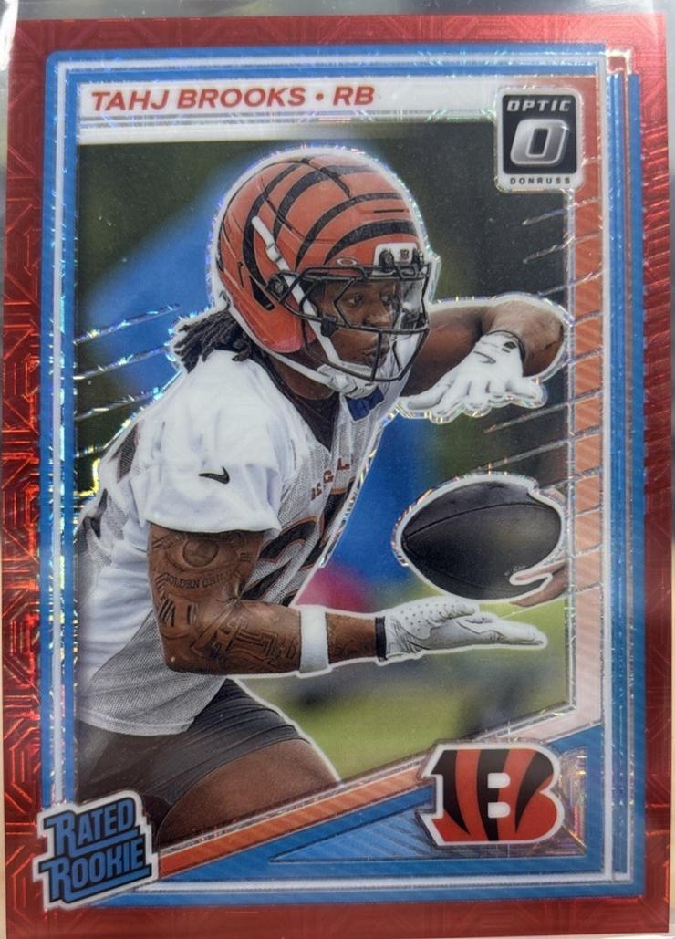 Tahj Brooks [Red Autograph] #268