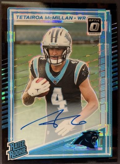 Tetairoa McMillan [Black Pandora RPS Autograph] #209
