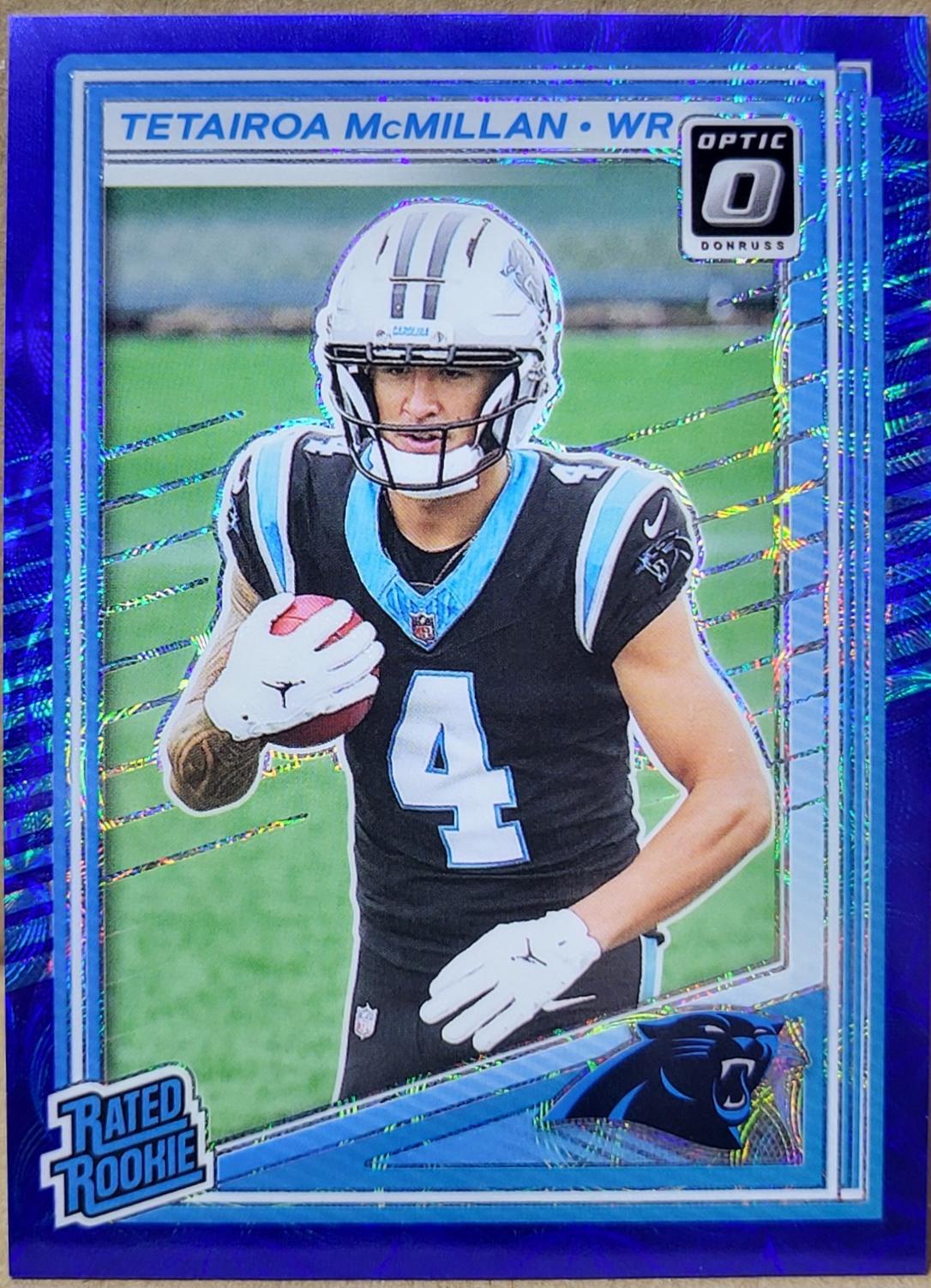 Tetairoa McMillan [Blue RPS Autograph] #209