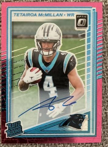 Tetairoa McMillan [Pink Velocity RPS Autograph] #209