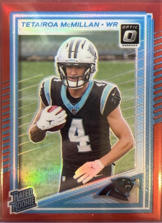 Tetairoa McMillan [Red RPS Autograph] #209