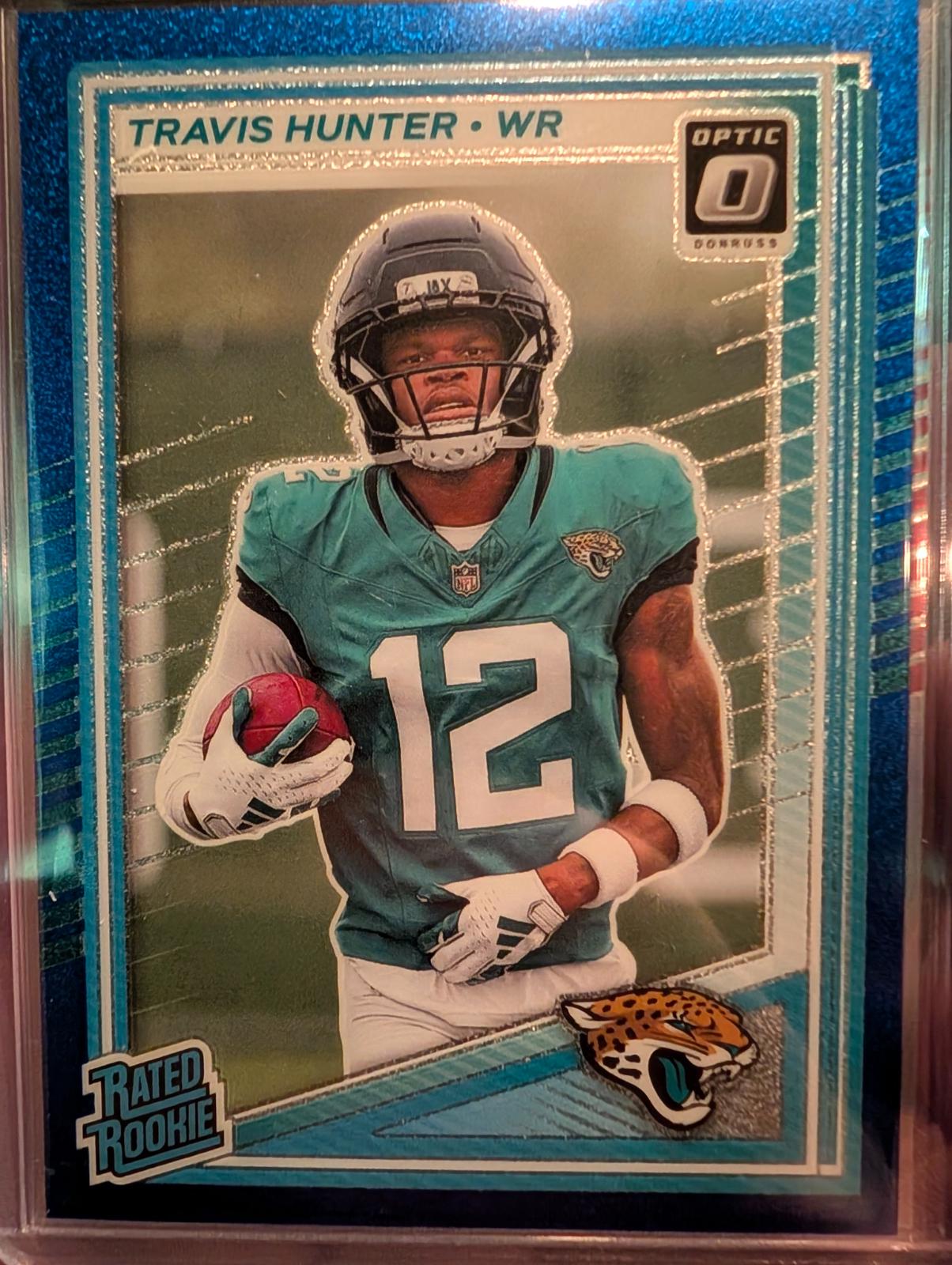 Travis Hunter [Blue Glitter] #201