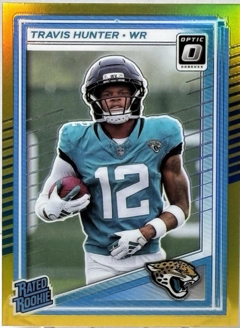 Travis Hunter [Gold RPS Autograph] #201